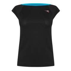 Diadora Women's Long Sleeve T-Shirt Black