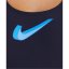 Nike Swim HydraStrong 3D Swoosh Swimsuit. Midnight Navy