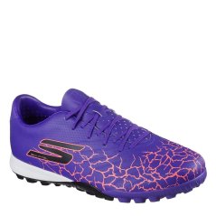 Skechers SKX 1 Gold Astro Turf Football Boots Purple/Black