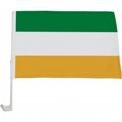 Official Car Flag Green/White/Gol