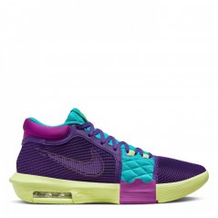 Nike LeBron Witness VIII basketbalové boty Purple/Cactus