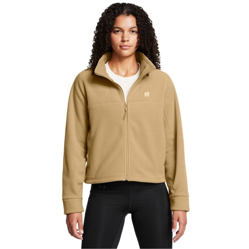 Under Armour Women's Expanse Fleece Full-Zip Hoodie Brown