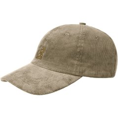KANGOL Adults Cord Baseball Cap Beige