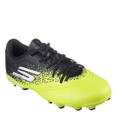 Skechers Razor Juniors Firm Ground Football Boots Yellow/Black