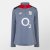 Umbro England Rugby Mid Layer Top 2024 2025 Mens Gray/Black/Red