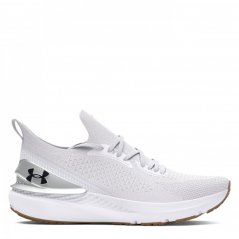Under Armour Shift Running Shoes Mens Wht/Silv/Blk