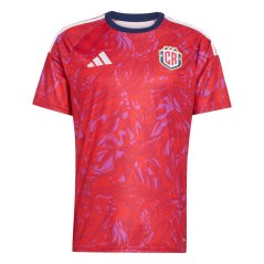 adidas Costa Rica Home Shirt World Cup 2026 Mens Red/Blue