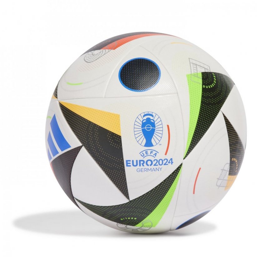 adidas Euro 2024 Competition Ball Wht/Blk/Blu