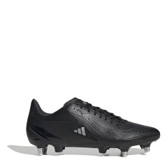 adidas Adizero RS15 Ultimate Soft Ground Rugby Boots Black