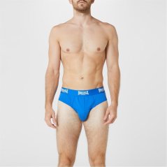 Lonsdale 2Pk Brief Mens Blue