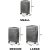 Pierre Cardin Soleil Hard Shell Suitcase Medium Wheeled Luggage Charcoal Grey