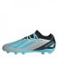 adidas X Crazyfast League Junior Firm Ground Boots Silver/Blue/Blk