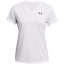 Under Armour Tech™ V-Neck Short Sleeve Womens White