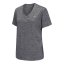 USA Pro The USA Pro Tech V Tee Ladies Charcoal
