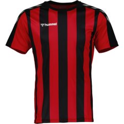 Hummel Stripe Jersey In99 Blk/True Red