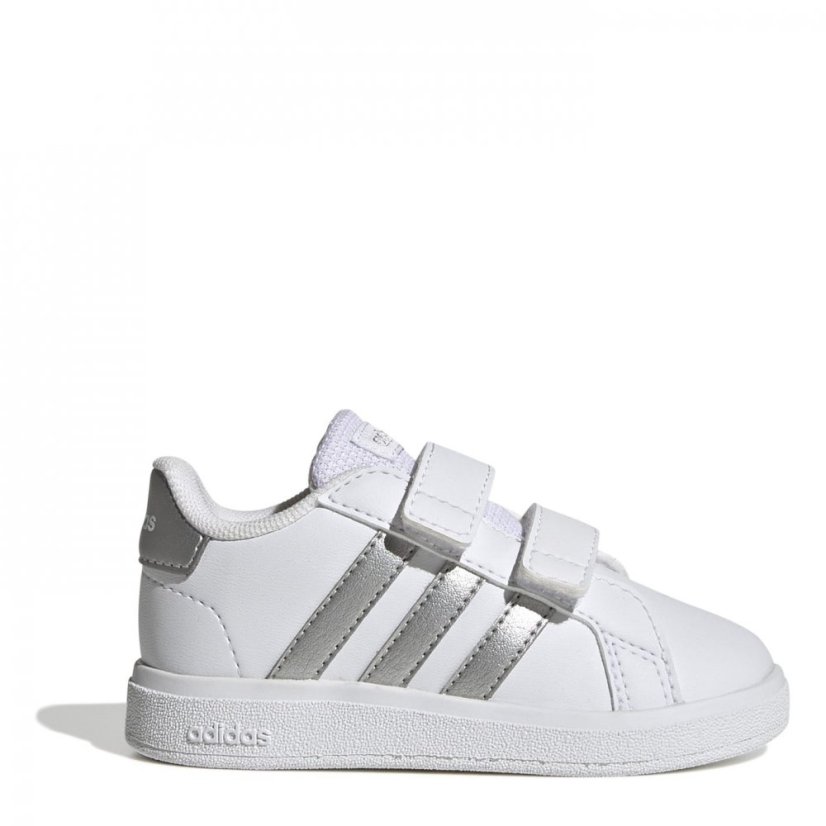 adidas Grand Court Sneakers Infants White/ Silver