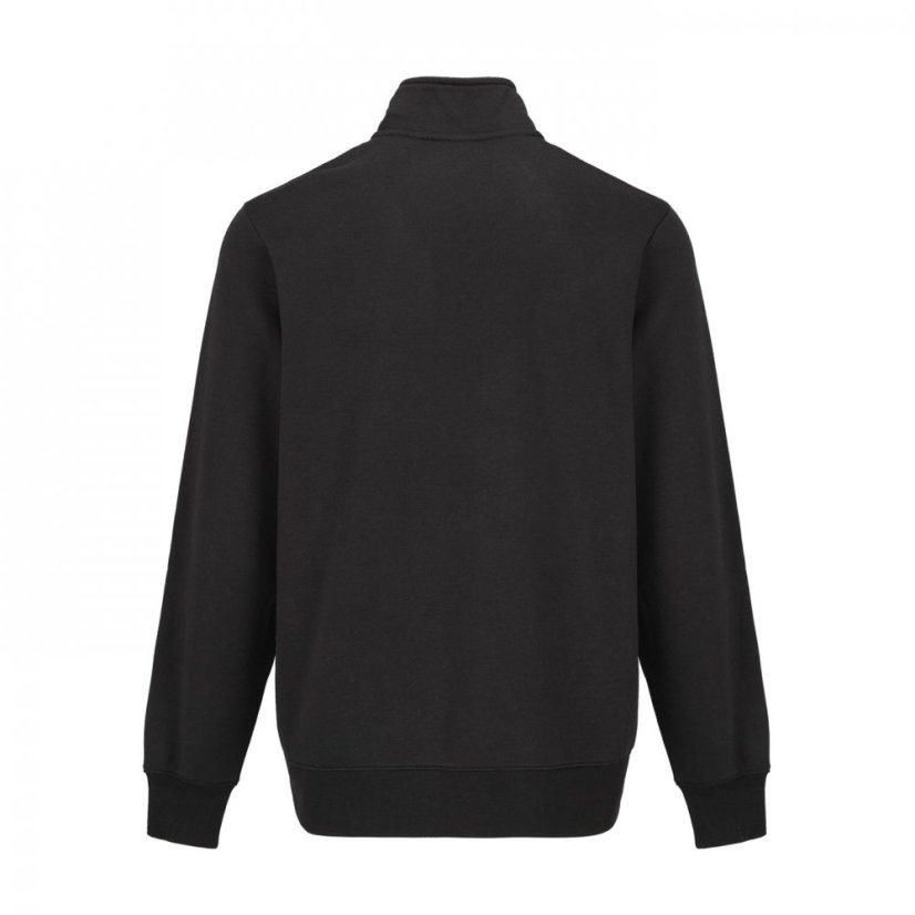 Slazenger Quarter Zip Fleece Top Mens Black