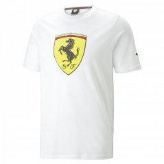 Puma Scuderia Ferrari Race Shield T-Shirt White