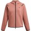 Under Armour Women's Unst Fleece Full Zip Hoodie Pink