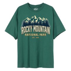 Character Park Rocky Mountains T-Shirt Forest Green