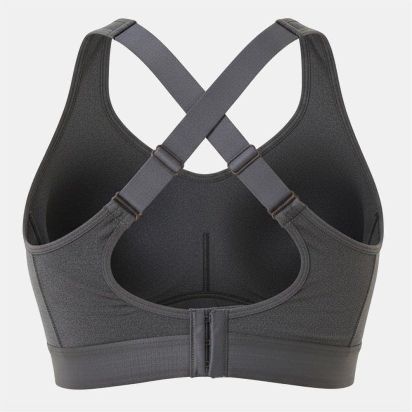 USA Pro High Support Sports Bra Charcoal