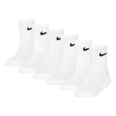 Nike Mesh and Cushioned Crew Socks White