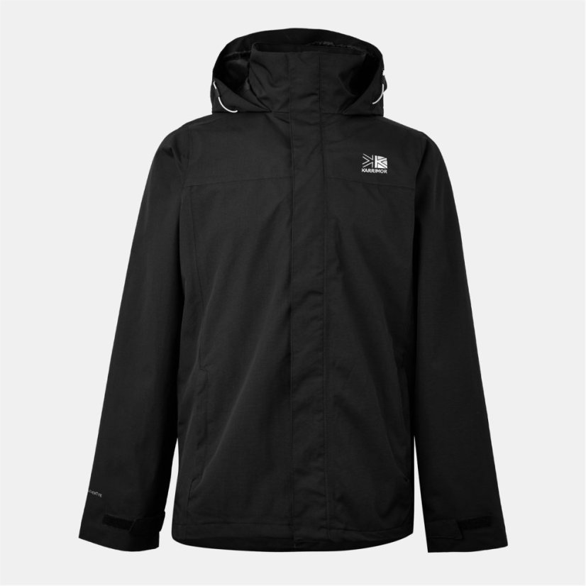 Karrimor Men's Waterproof WeatherTite 3 in 1 Jacket Black