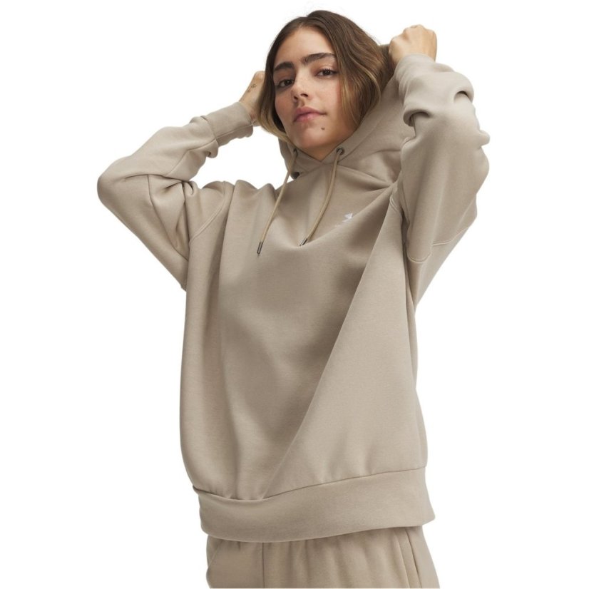 Under Armour Women's Icon Fleece Performance Hoodie Brown