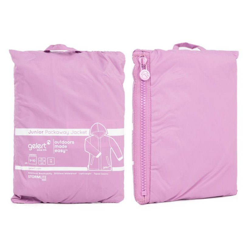 Gelert Gelert Packaway Rain Jacket Lilac