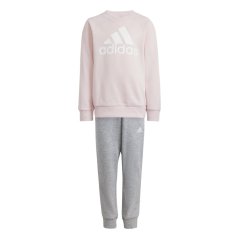 adidas Essentials Logo French Terry Jogger Set Sandy Pink