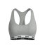 Lonsdale Sports Bra Ladies Grey Marl