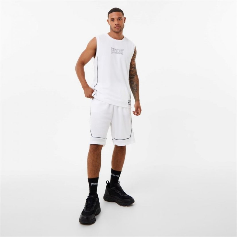 Everlast Basketball Shorts White