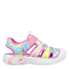 Skechers Kids' Flat Sandals Pink/Multi