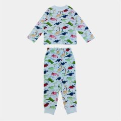 Star Kids' Cotton Long Sleeve Pyjama Set Dino
