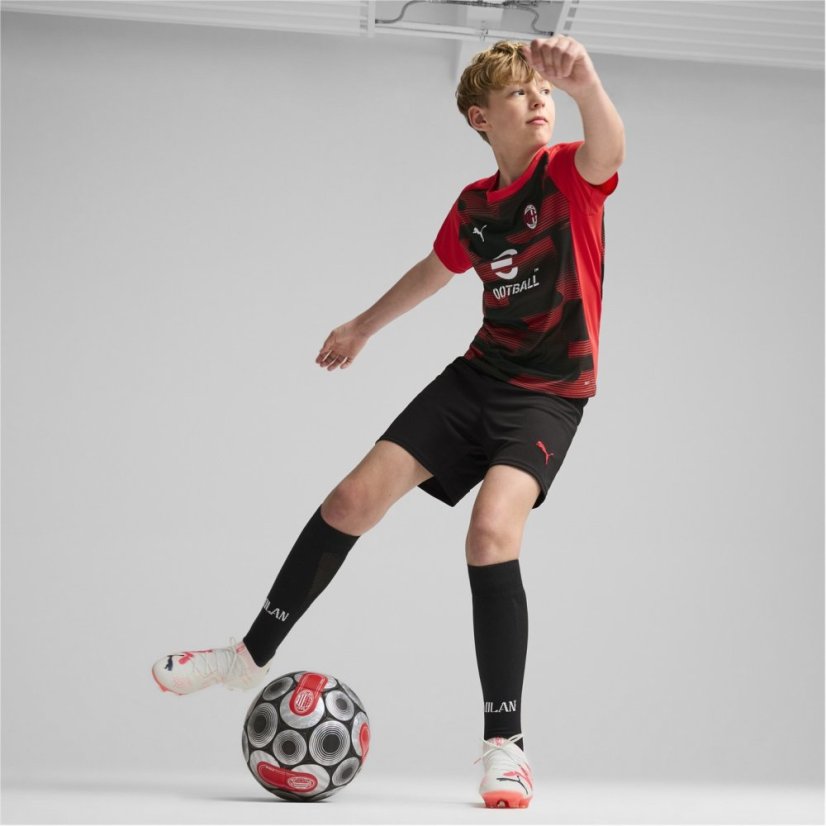 Puma AC Milan Pre-Match Shirt 2024 2025 Juniors Red