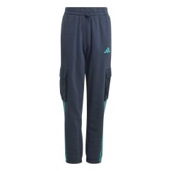 adidas Utility Fleece Cargo Joggers Juniors Ink Blue