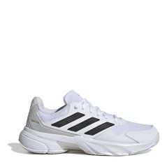 adidas Men's Courtjam Control Tennis Shoes White/Black
