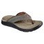 Skechers Sargo - Point Vista Flat Sandals Mens Light Brown