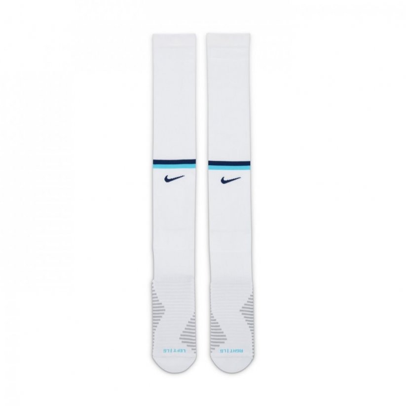 Nike England Home Socks 2022 Adults White/Blue