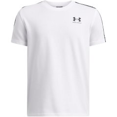 Under Armour Kids' Tape Regular Fit T-Shirt White