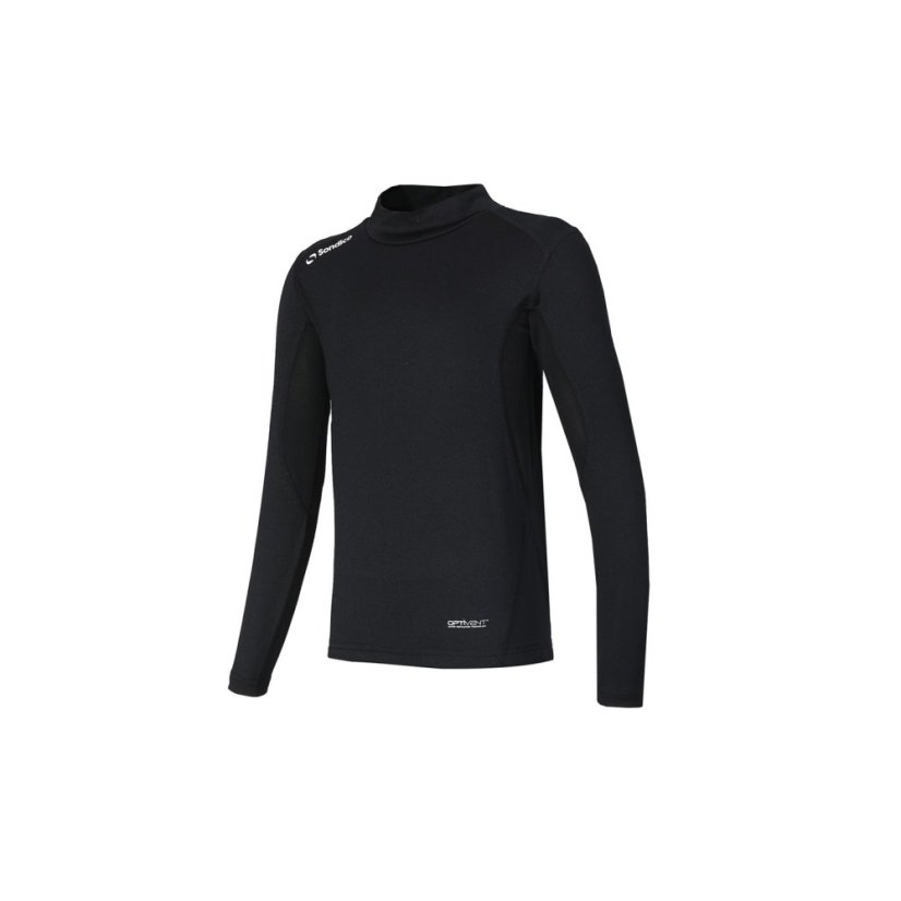 Sondico Mock Neck Baselayer Juniors Black