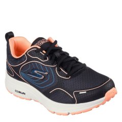 Skechers Women's Everyday Neutral Road Running Shoes Black/Coral