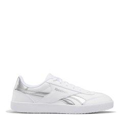 Reebok Vector Smash Shoes Womens Cloud White / Silver Metallic