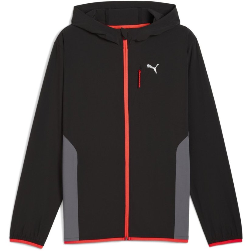 Puma Men's Flex Woven Tracksuit Black/Grey