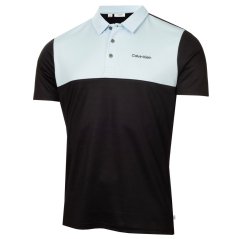 Calvin Klein Golf G Polo Sn99 Black/Pale Blue