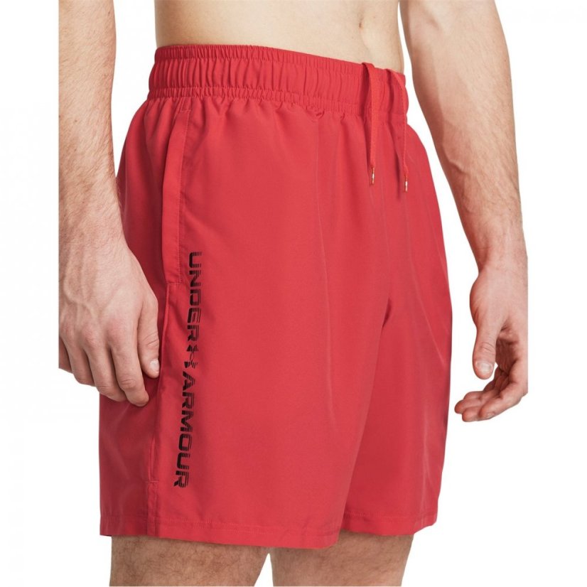 Under Armour Woven Graphic pánske šortky Red/Black