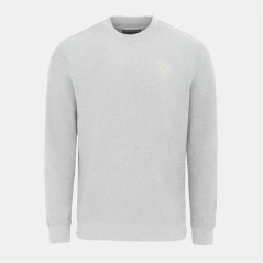 Howick Crew Neck Jumper Mens Light Grey