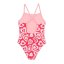 Slazenger Kids' Thin Strap One Piece Swimsuit Red