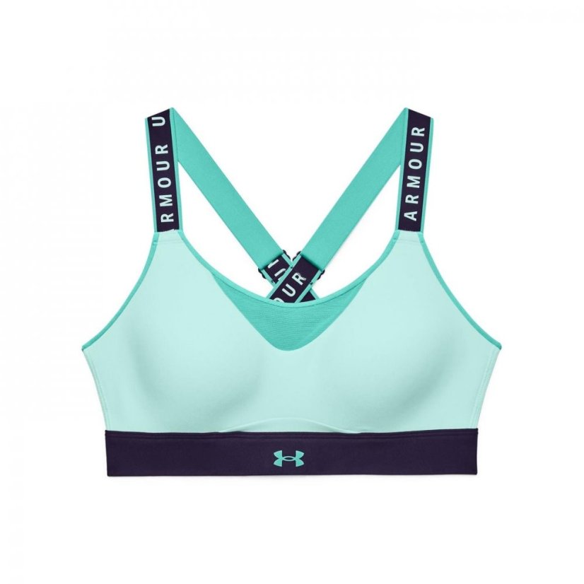 Under Armour Armour Infinity High Bra Ladies Sea Mist/Purple