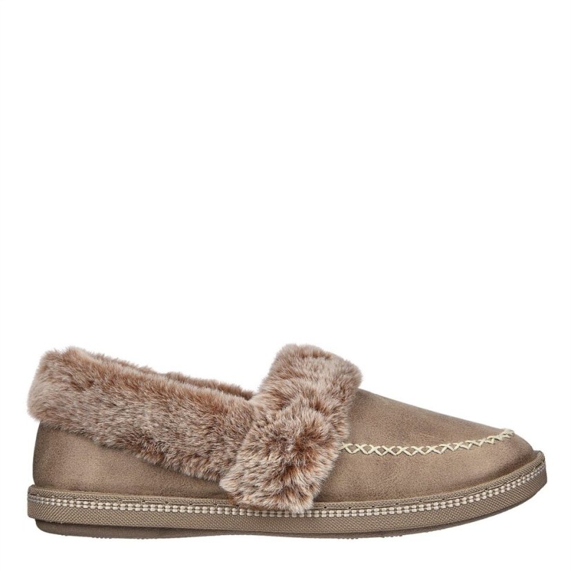 Skechers Skechers Cozy Campfire - Let's Toast Slippers Taupe